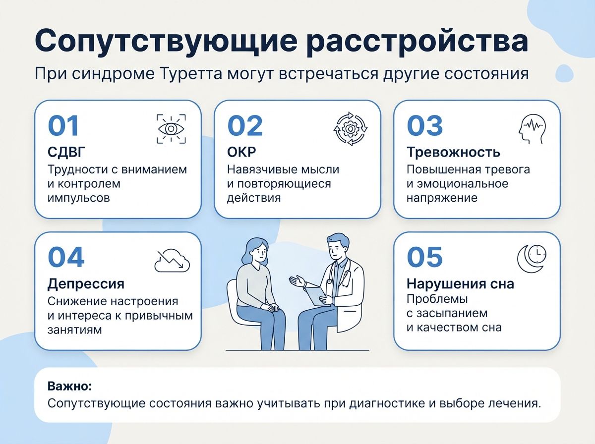 Лечение синдрома Туретта в Североморске инфографика